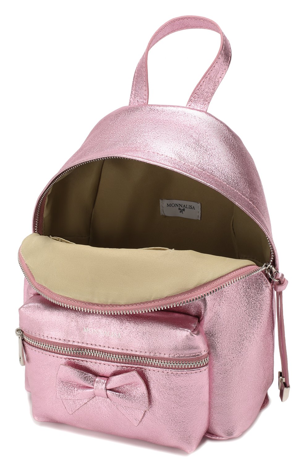 Рюкзак MONNALISA розового цвета по цене 24250 руб., арт. 175004, фото 3 Рюкзак MONNALISA, арт. 175004, фото 3