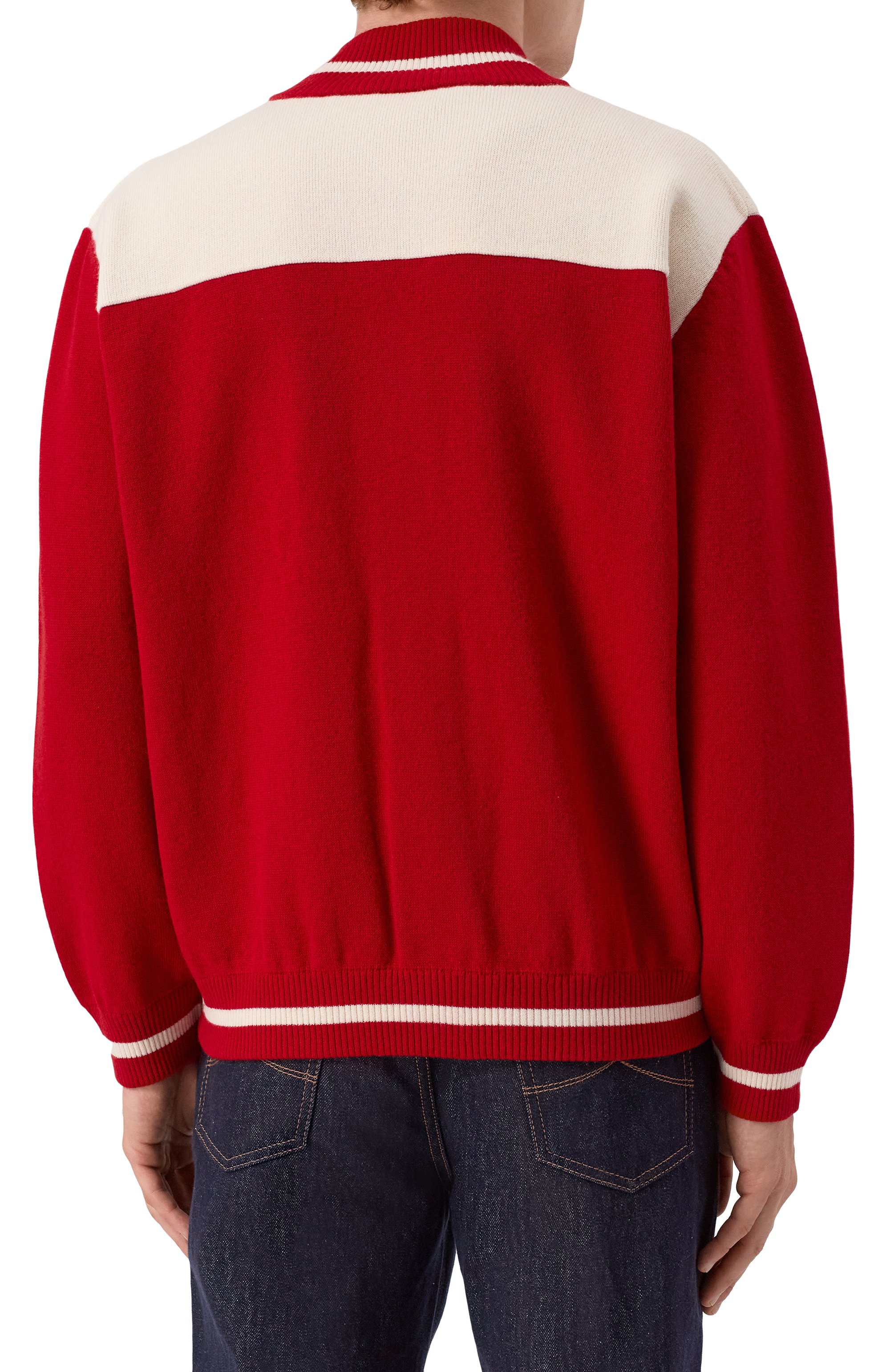 Шерстяной бомбер KITON, арт. UMM069702, фото 4