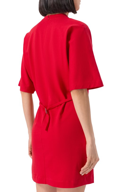Хлопковое платье Pinko 105220/A2M2 Красный  105220/A2M2 Фото 8