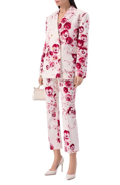 Хлопковые брюки GIAMBATTISTA VALLI, арт. 26SSPVCA3107/34PRI, фото 2