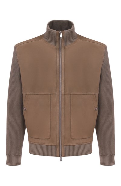 Мужской комбинированный бомбер BOSS, арт. 50547673