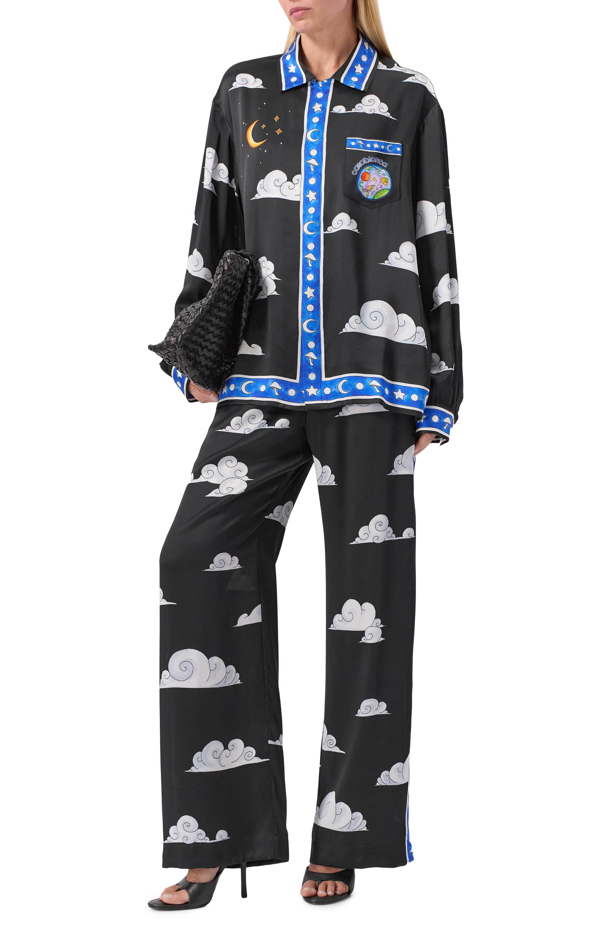 Шелковая блузка CASABLANCA, арт. UWS25SH00602, фото 2