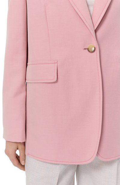 Жакет из хлопка и лиоцелла BOSS ORANGE, арт. 50546215, фото 5