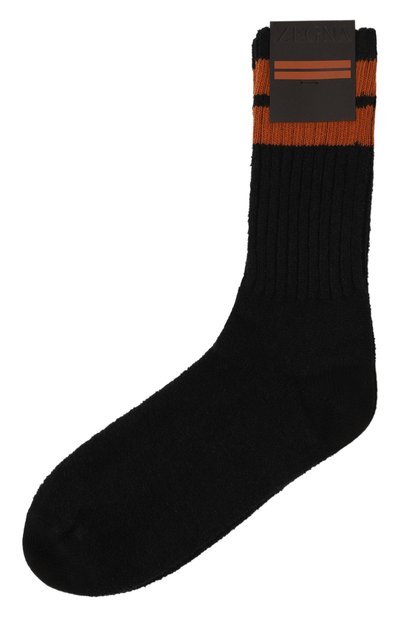 Мужские хлопковые носки ZEGNA, арт. N5V40/692