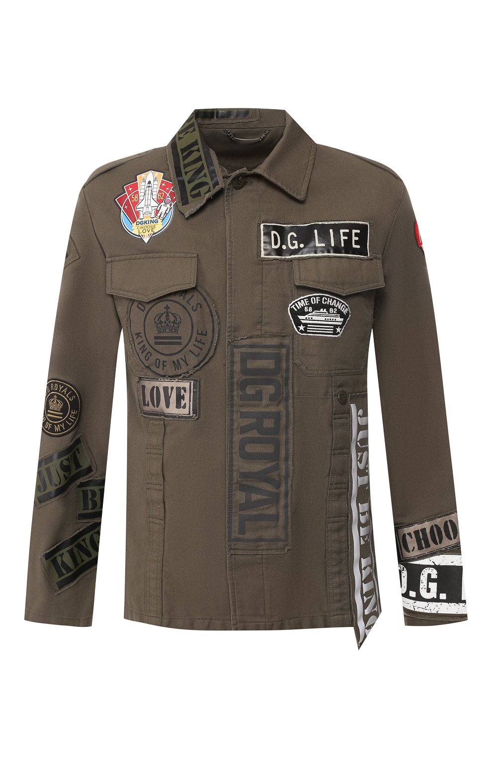 Хлопковая куртка DOLCE & GABBANA, арт. G9NY4Z/G7RMB, фото 1