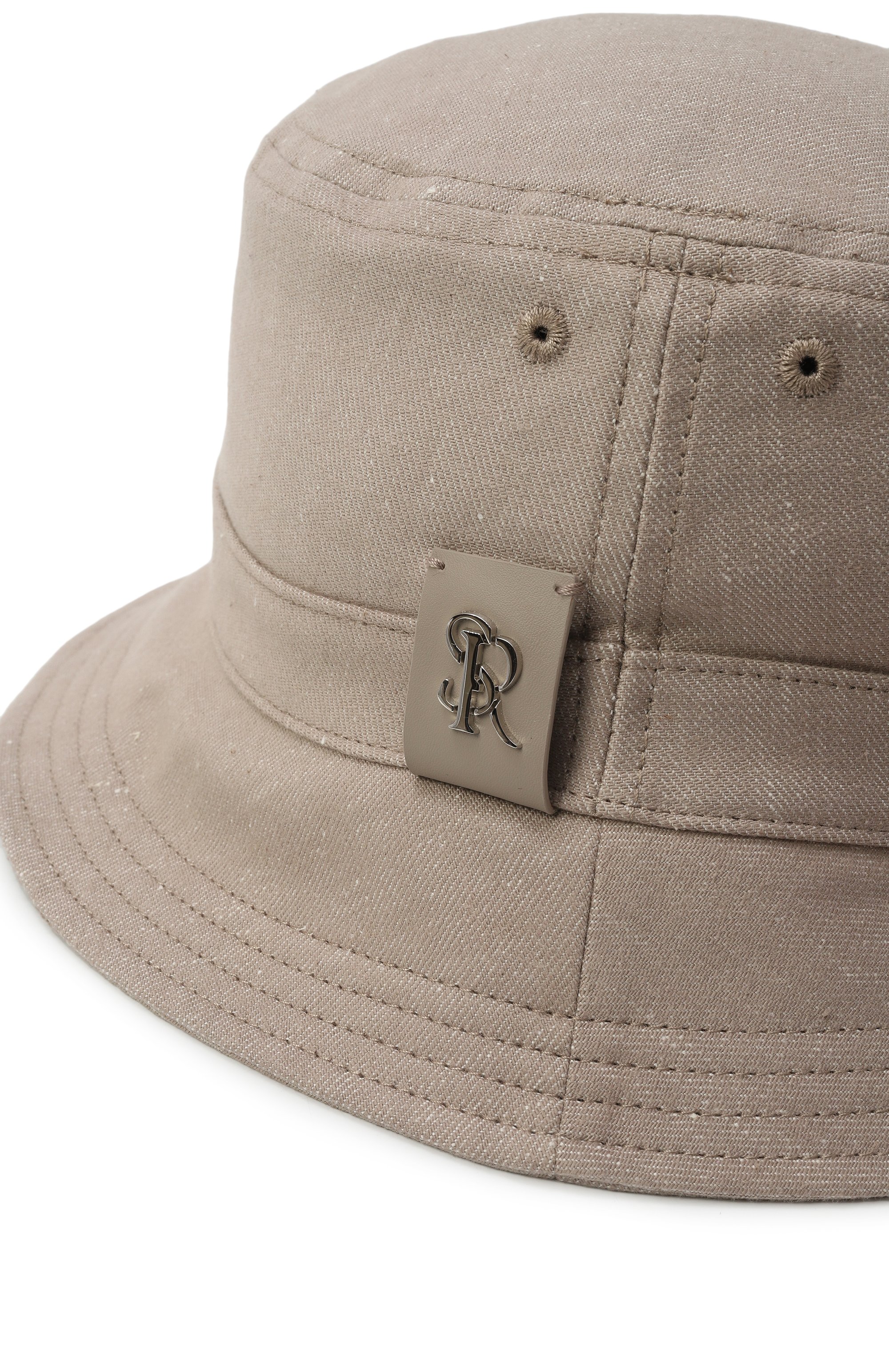 Панама из хлопка и льна STEFANO RICCI, арт. MCV5100030/AL0001, фото 3