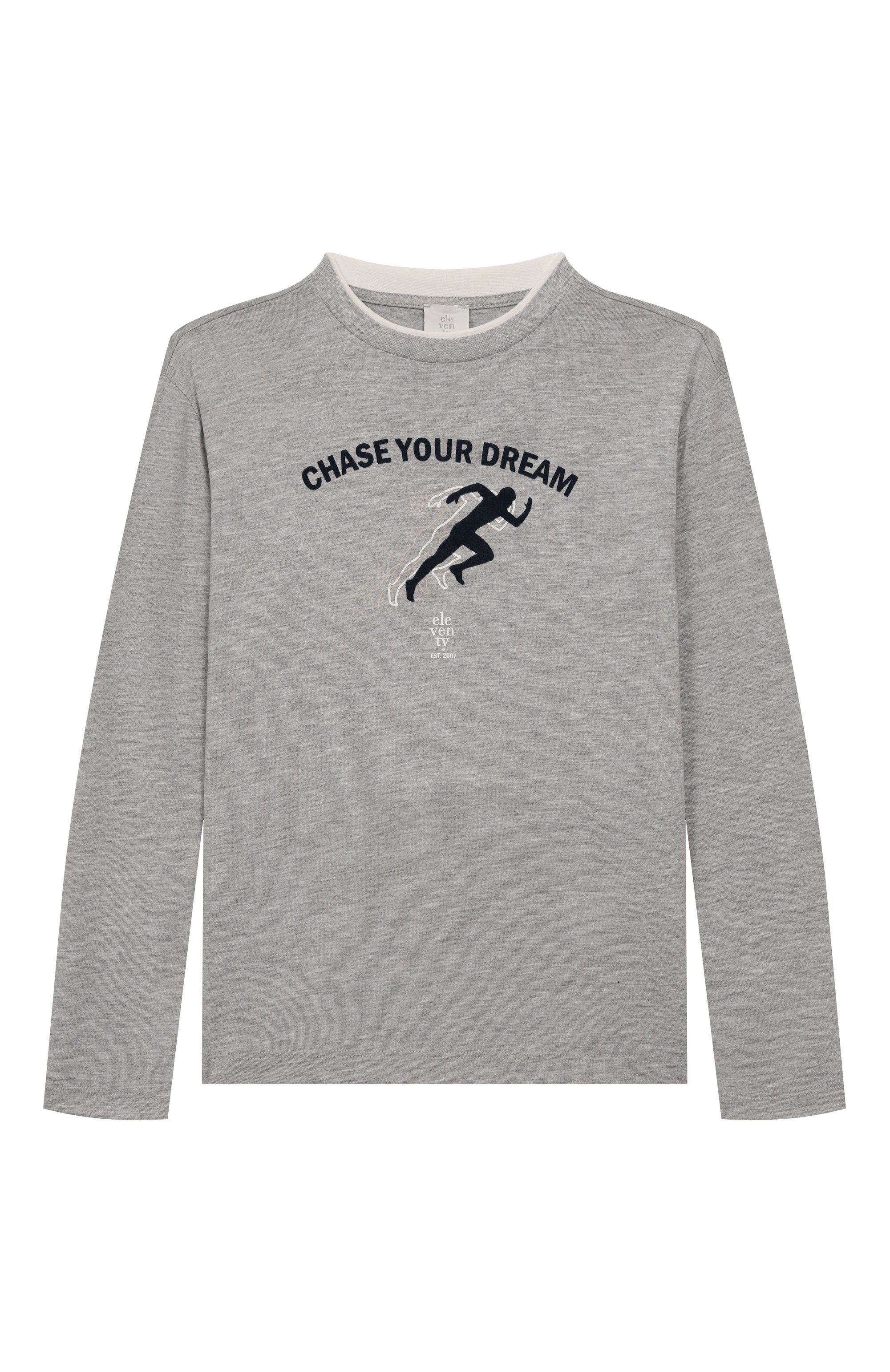 Хлопковый лонгслив ELEVENTY, арт. EX8P20/Z3121/10-16, фото 1