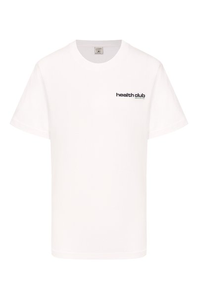 Женская хлопковая футболка SPORTY AND RICH, арт. T011973183WH01