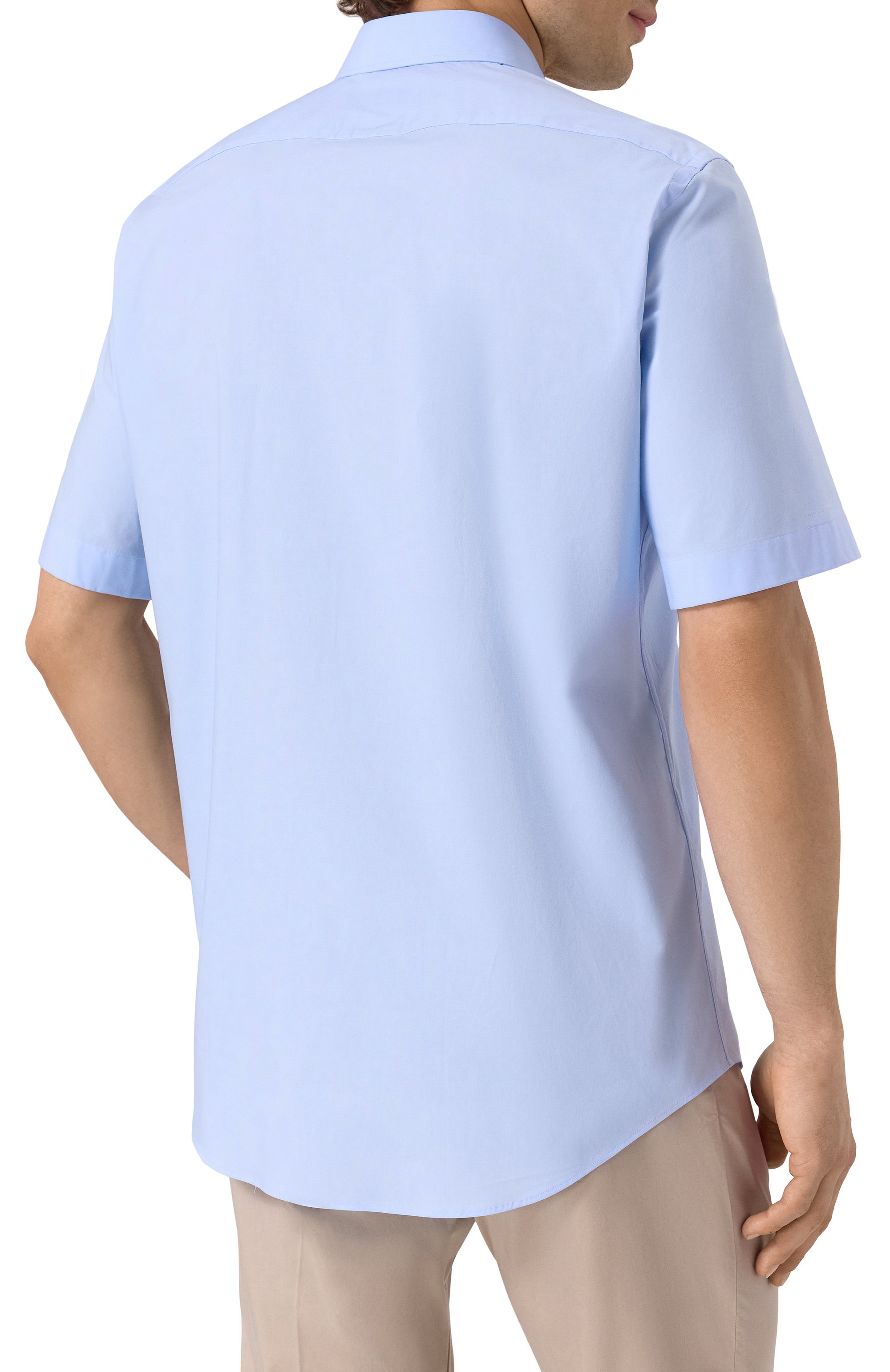 Хлопковая рубашка BOSS, арт. 50539774, фото 4