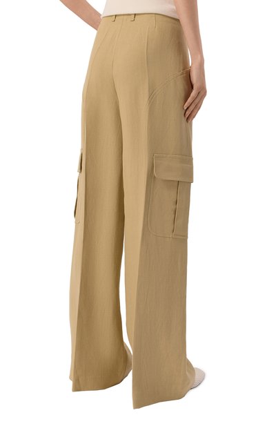 Брюки-карго изо льна и вискозы PETAR PETROV, арт. S26TP10, фото 4