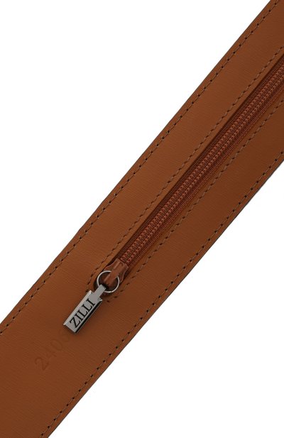 Ремень из кожи крокодила ZILLI, арт. MJL-NADAE-01010/0819/CP0R, фото 4