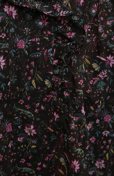 Хлопковая блузка ISABEL MARANT ETOILE, арт. HT1820-21A027E/PAMIAS, фото 5
