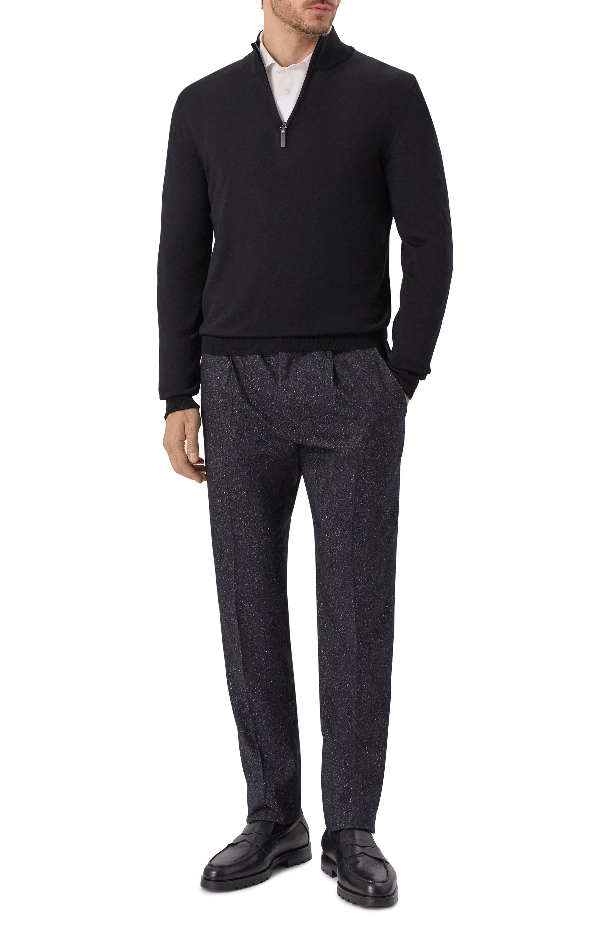 Брюки из шерсти и шелка STEFANO RICCI, арт. M1T5300022/WKC01R, фото 2