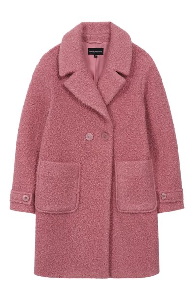 Пальто из экомеха EMPORIO ARMANI, арт. EG000309/AF16037