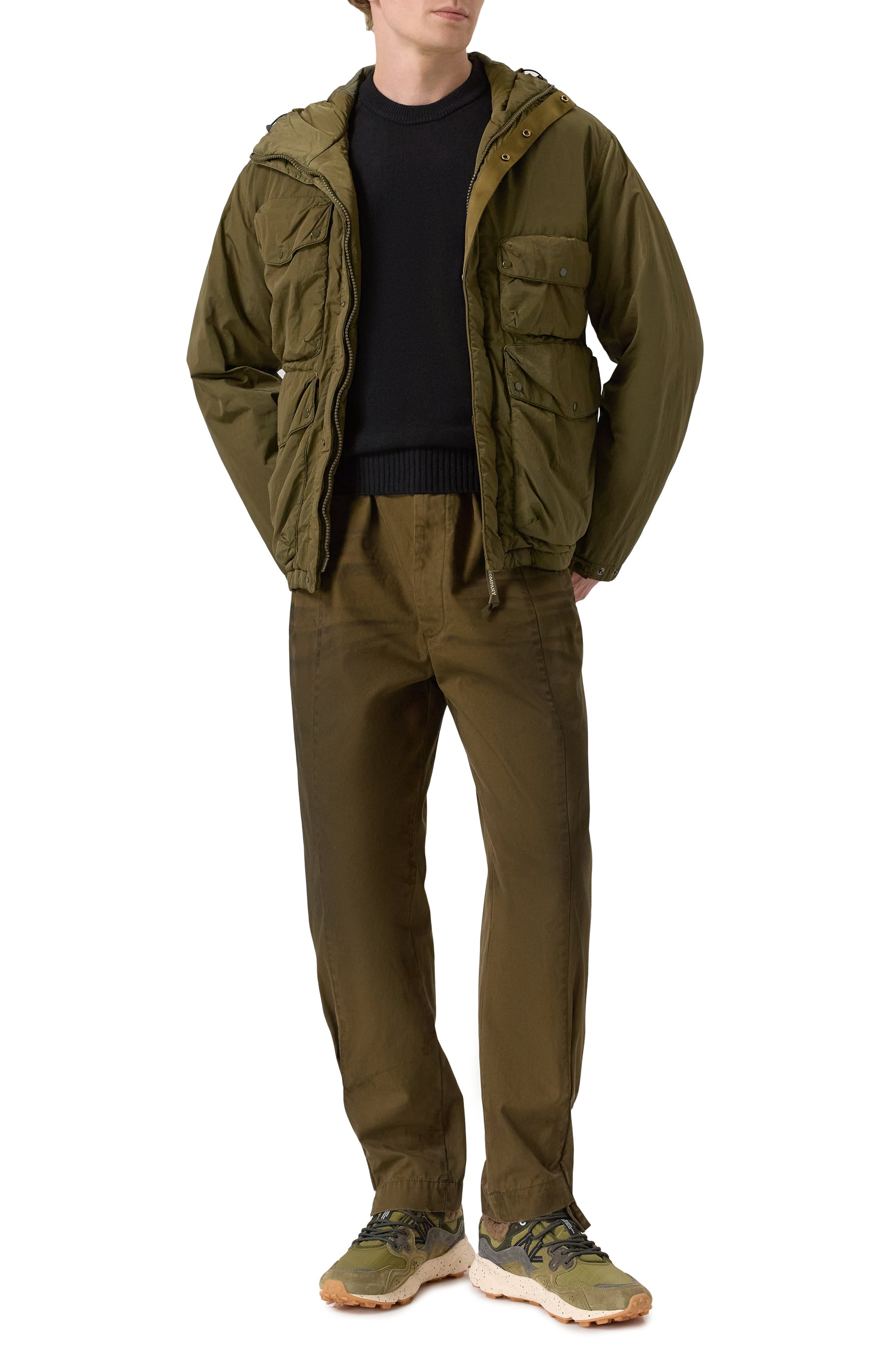 Утепленная куртка C.P. COMPANY, арт. 19CM0W010A005904G, фото 2