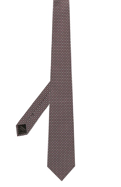 Шелковый галстук BRIONI коричневого цвета по цене 27900 руб., арт. 062H00/P041V, фото 2 Шелковый галстук BRIONI, арт. 062H00/P041V, фото 2