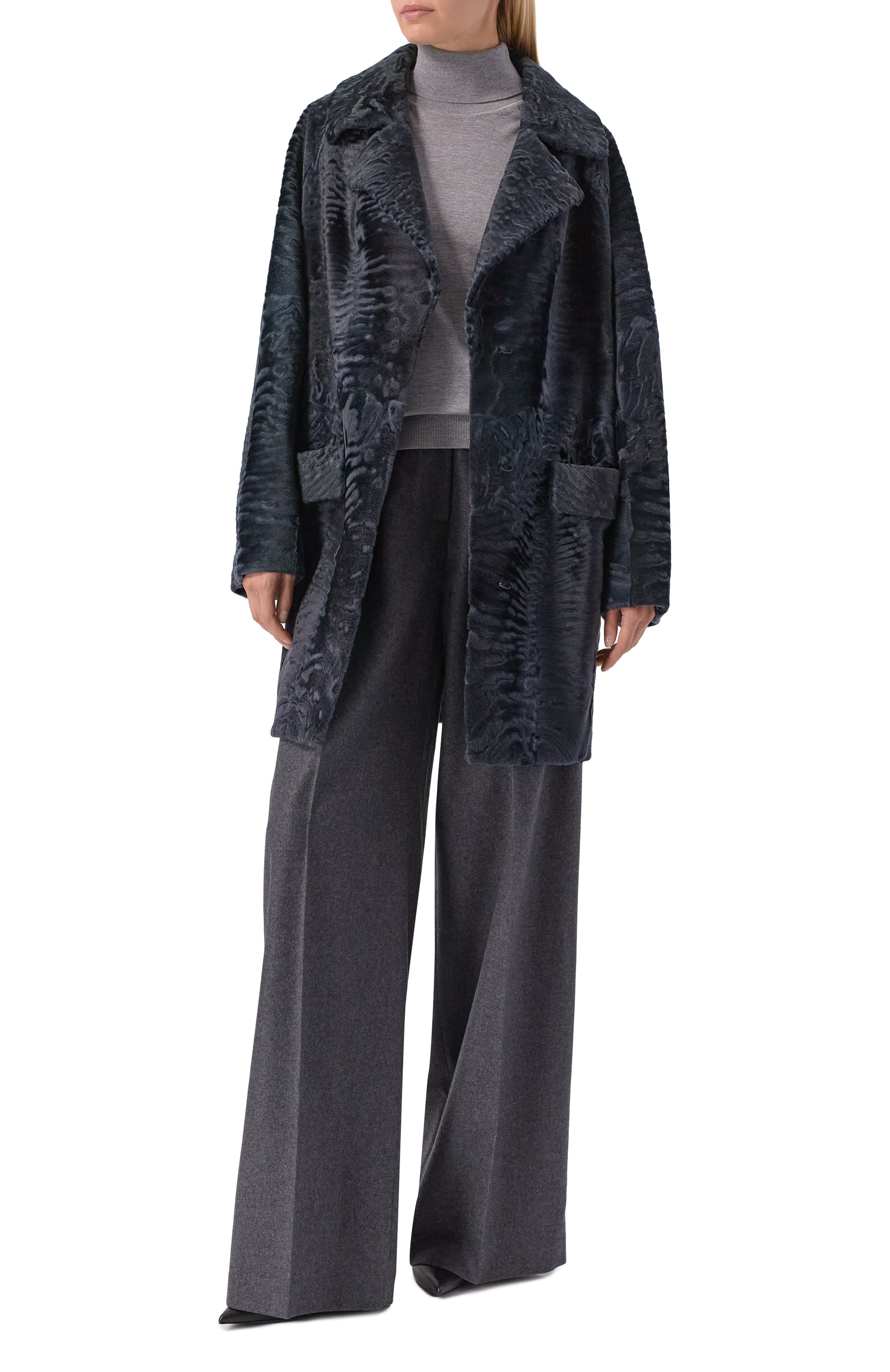 Шуба из каракульчи VICTORIA KUSENKOVA, арт. 727100010582, фото 2