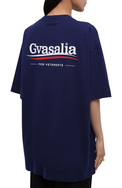 Хлопковая футболка VETEMENTS, арт. UA52TR220N 1611/W, фото 4