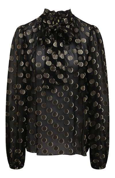 Женская шелковая блузка DOLCE & GABBANA, арт. F72Y0T/HJMBI/0UTLET AW22-23