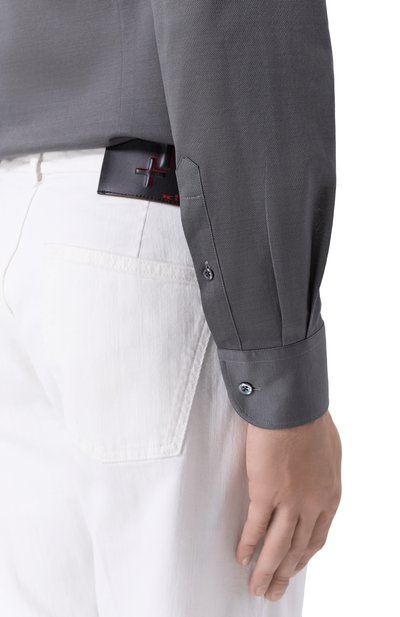 Хлопковая сорочка CORNELIANI, арт. 27P112/2711221, фото 5