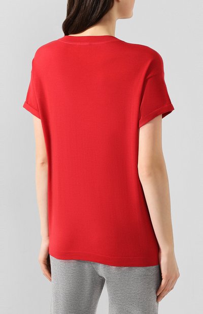 Топ из смеси шерсти и кашемира BRUNELLO CUCINELLI, арт. M14814520, фото 4