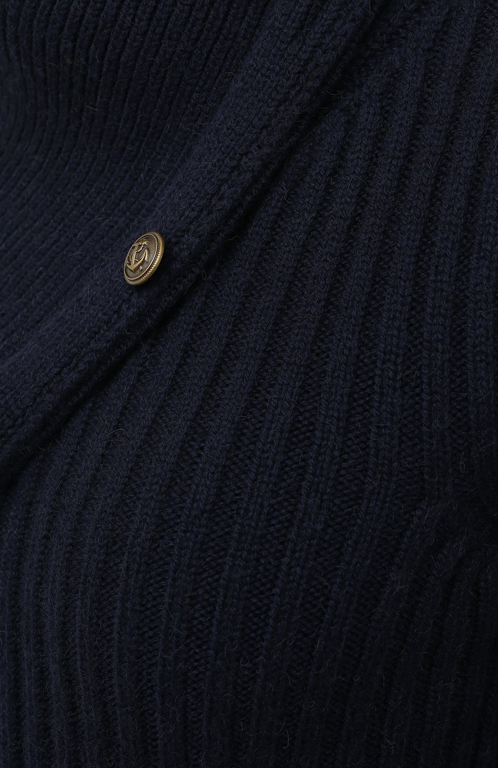 Шерстяное платье SAINT LAURENT темно-синего цвета по цене 144500 руб., арт. 631918/YAPP2, фото 5 Шерстяное платье SAINT LAURENT, арт. 631918/YAPP2, фото 5