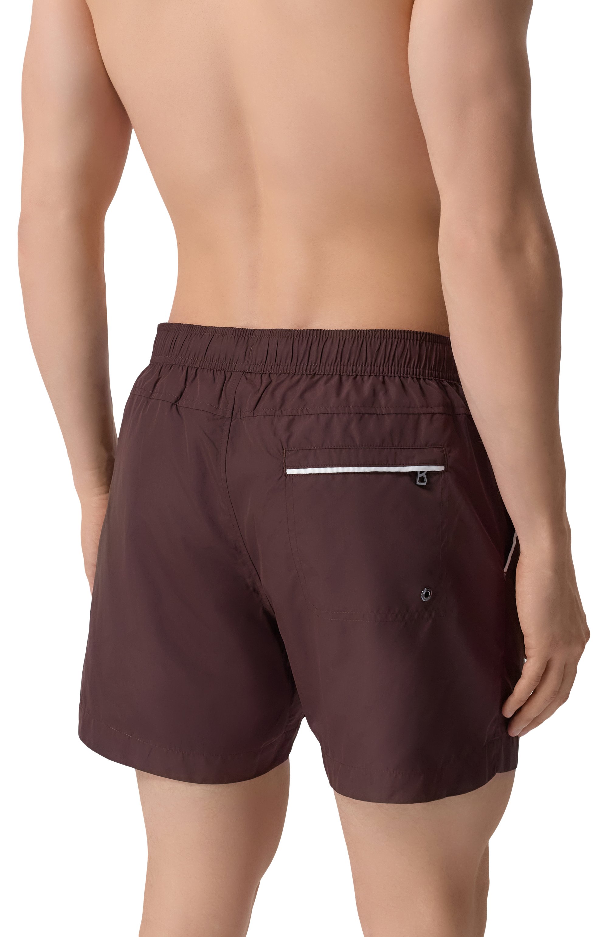 Плавки-шорты BOGNER темно-коричневого цвета по цене 15600 руб., арт. 18479657, фото 3 Плавки-шорты BOGNER, арт. 18479657, фото 3