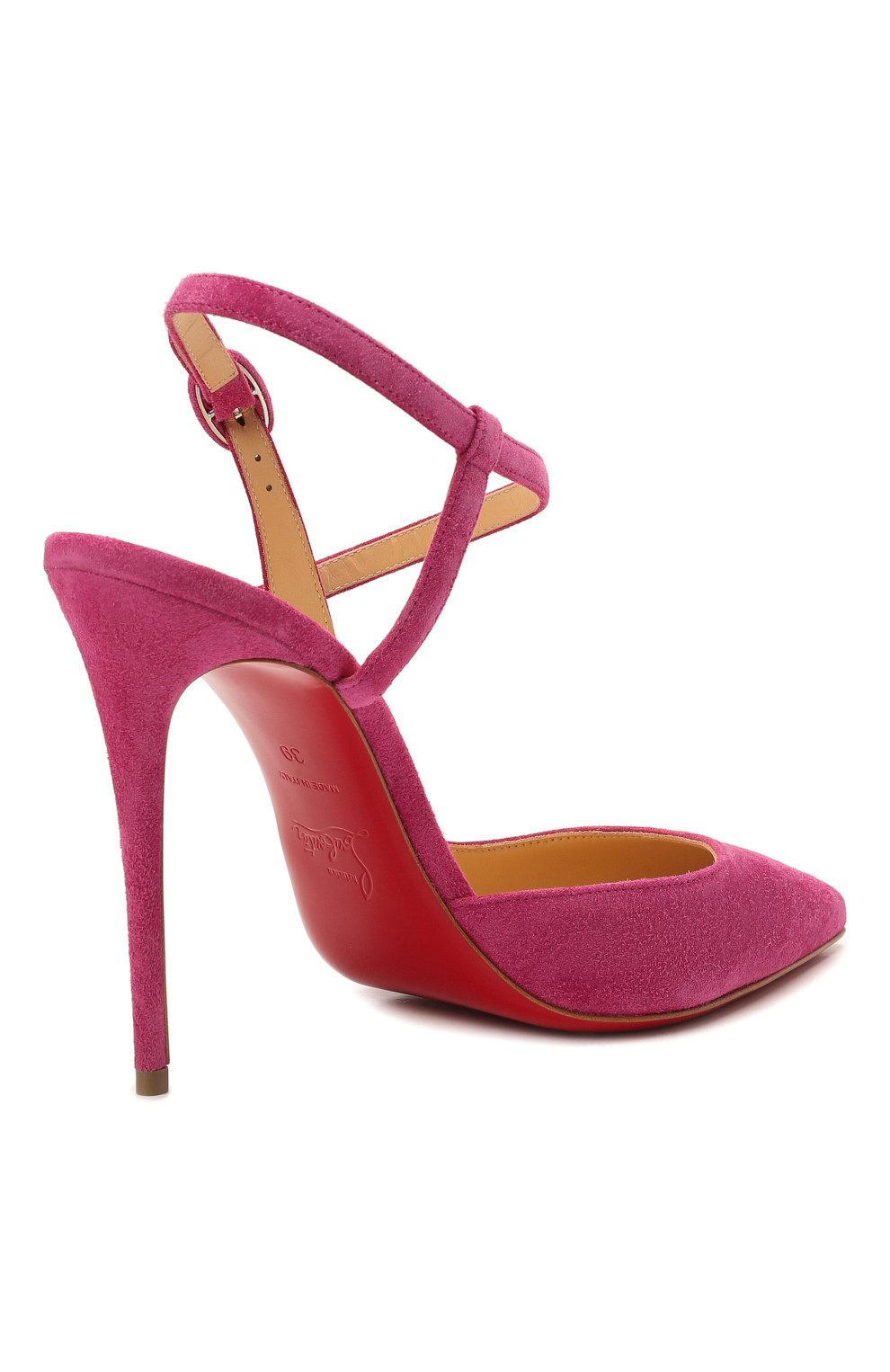 Замшевые туфли jenlove 100 CHRISTIAN LOUBOUTIN, арт. 3210187/JENL0VE 100, фото 4