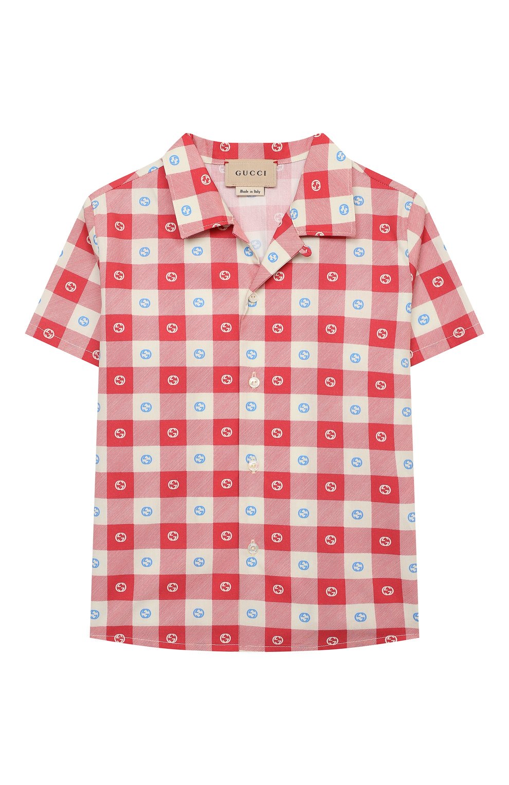 Хлопковая рубашка GUCCI, арт. 645033/XWA0I, фото 1