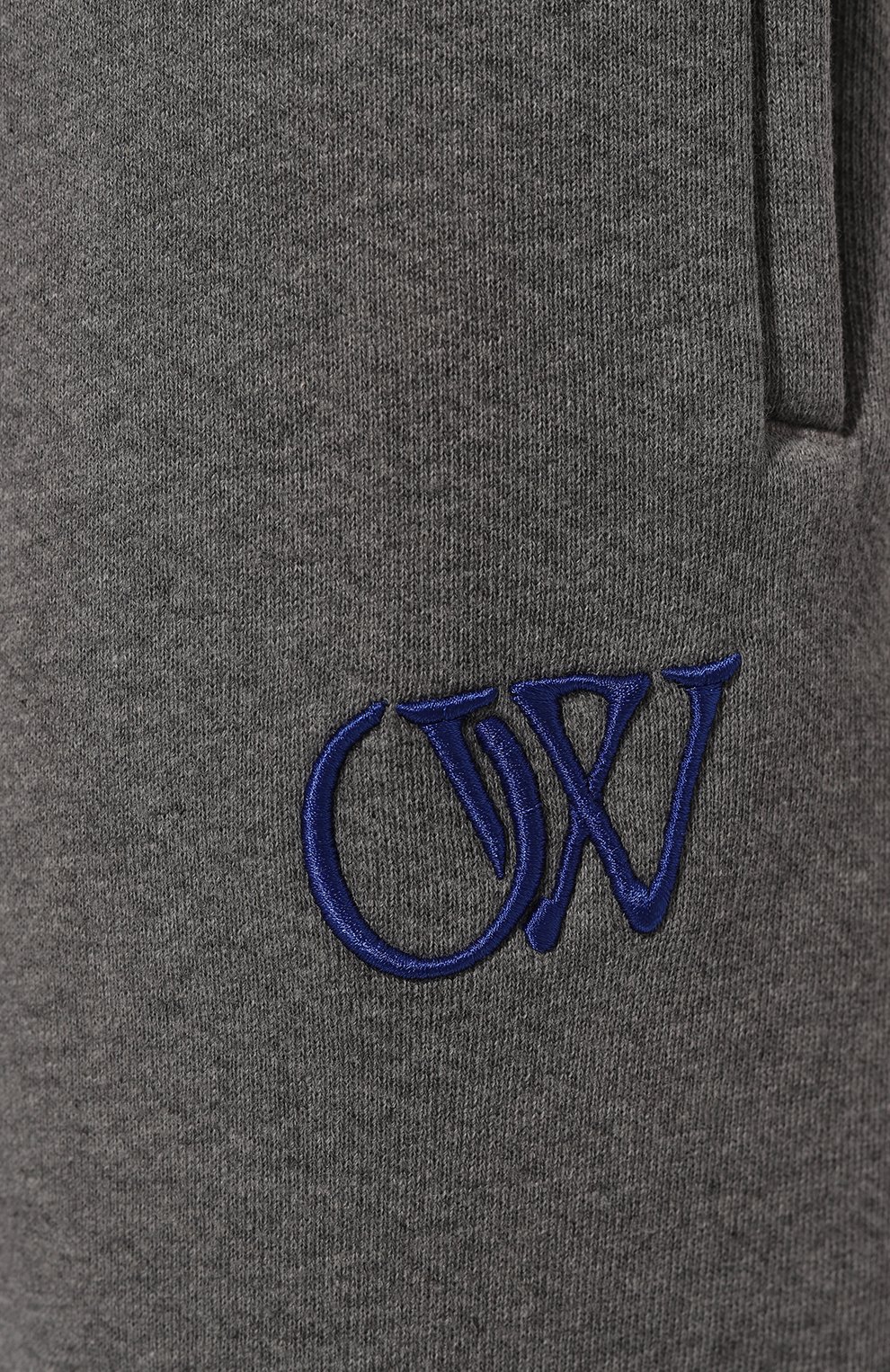 Хлопковые джоггеры OFF-WHITE, арт. 0WCH006S24FLE001, фото 5