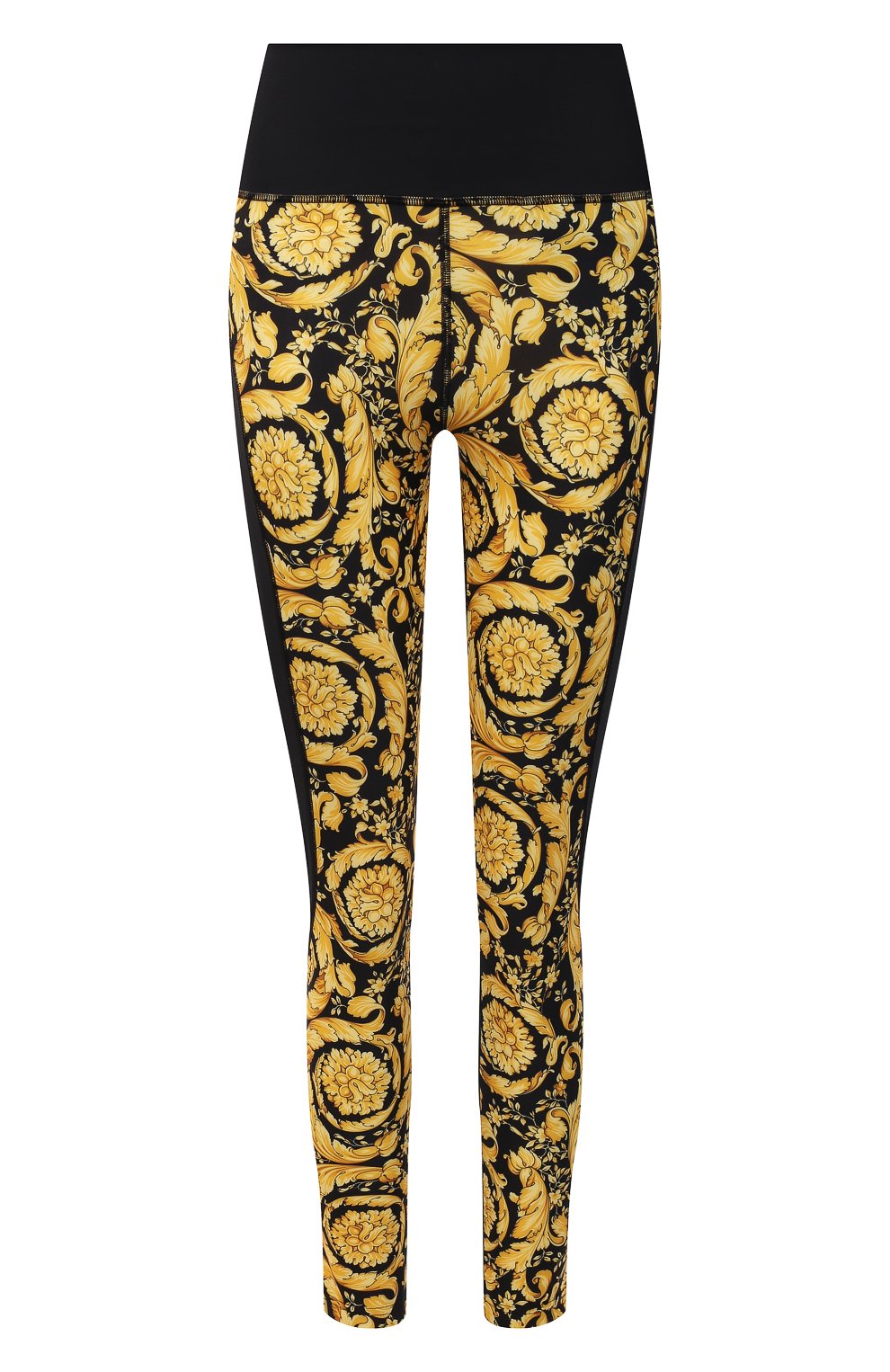 Легинсы VERSACE черного цвета по цене 47600 руб., арт. 1004092/1A03030, фото 1 Легинсы VERSACE, арт. 1004092/1A03030, фото 1