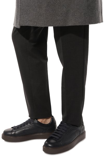 Кожаные кеды DOUCAL'S, арт. DU2852ALEXUF2350, фото 3