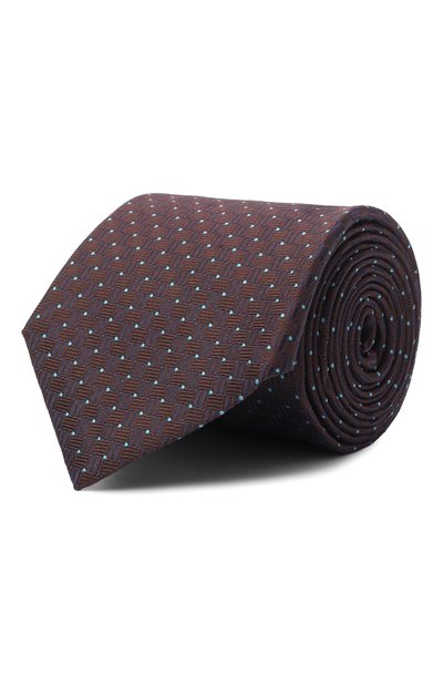 Мужской шелковый галстук CANALI, арт. 18/HJ04530