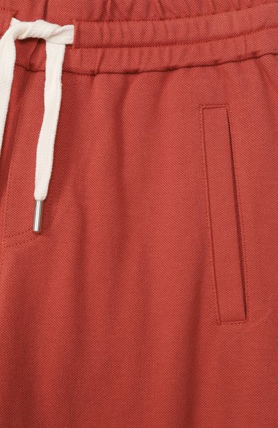Хлопковые джоггеры BRUNELLO CUCINELLI, арт. BE854E356B, фото 3