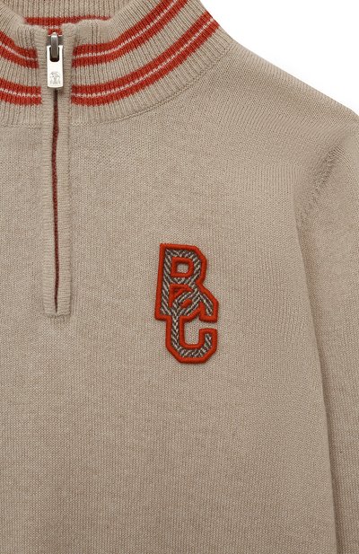 Кашемировый свитер BRUNELLO CUCINELLI, арт. B22M12104B, фото 3