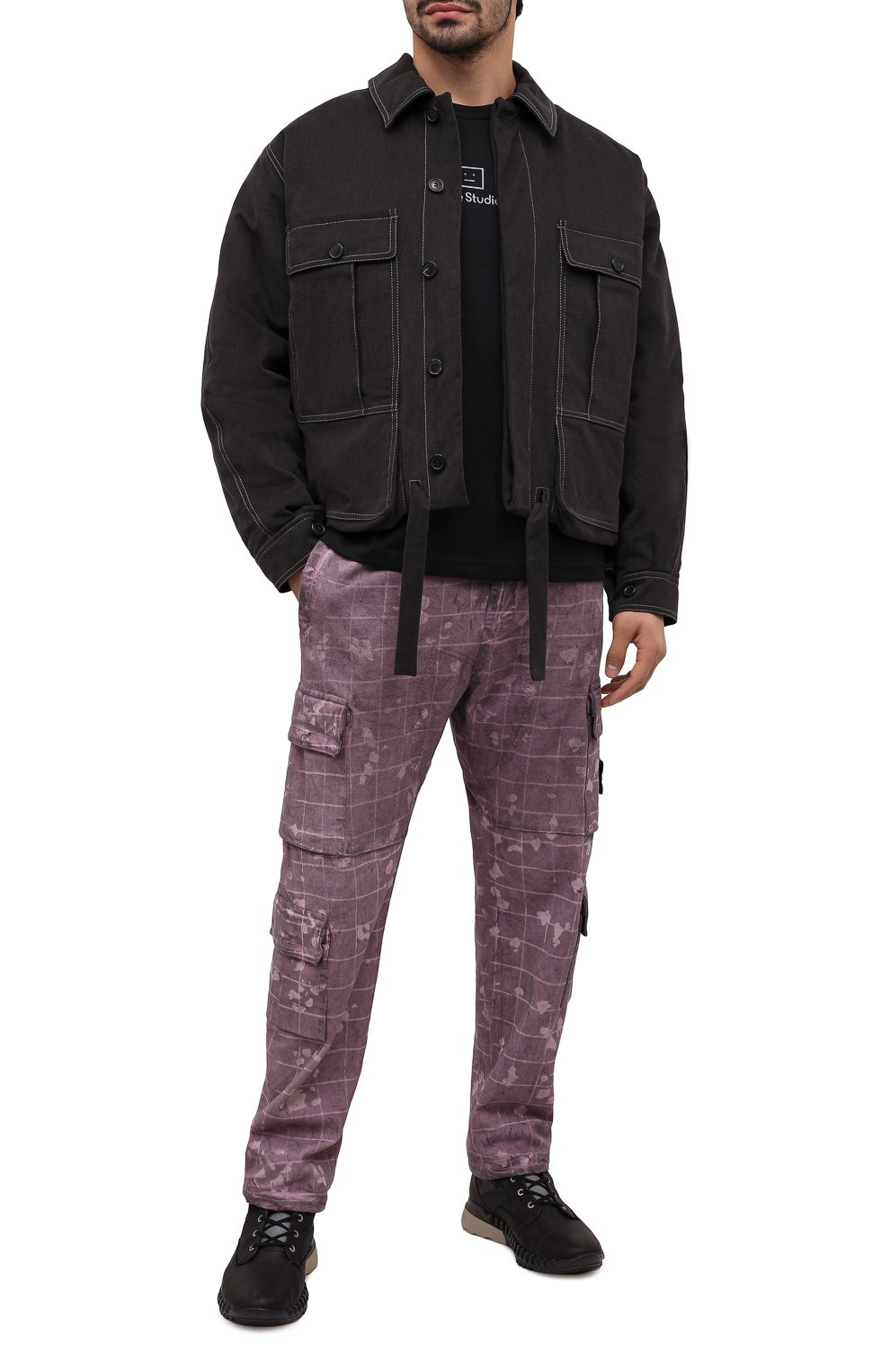 Хлопковые брюки-карго STONE ISLAND, арт. 7315317E2, фото 2