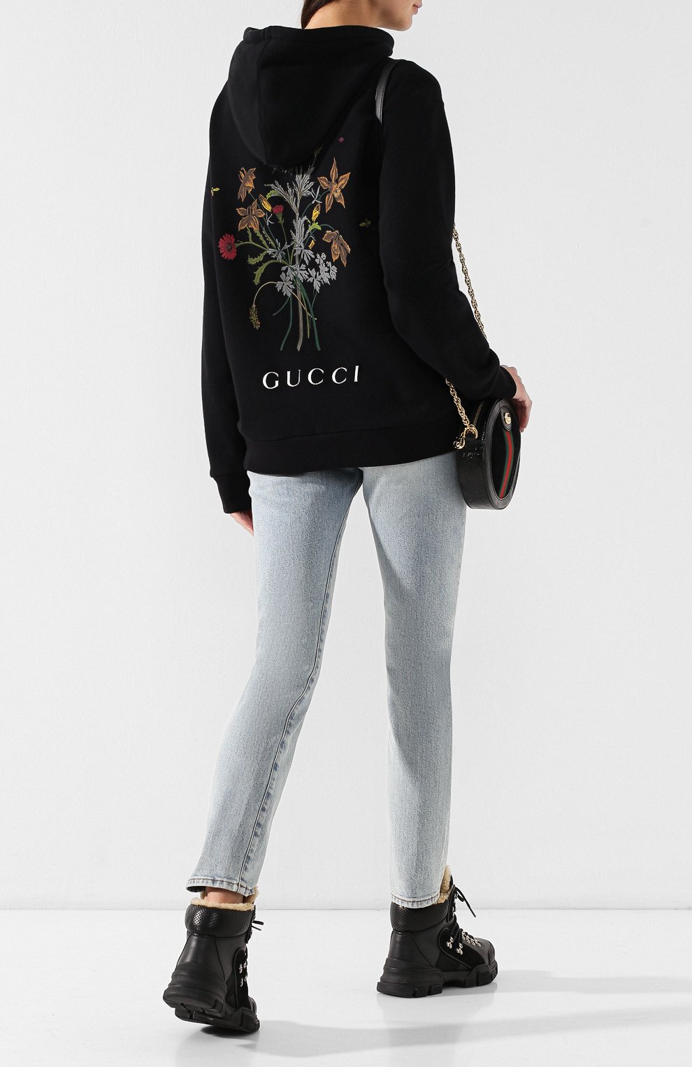 Хлопковый пуловер GUCCI, арт. 469251/XJANQ, фото 2