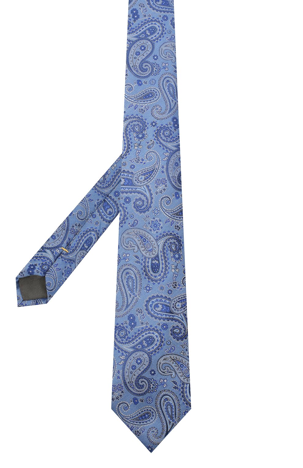 Шелковый галстук CANALI синего цвета по цене 12700 руб., арт. 18/HJ02876, фото 2 Шелковый галстук CANALI, арт. 18/HJ02876, фото 2