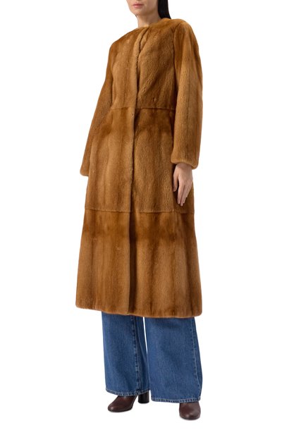  Шуба из меха норки GIULIA GURMAN, арт. J3NG, фото 3