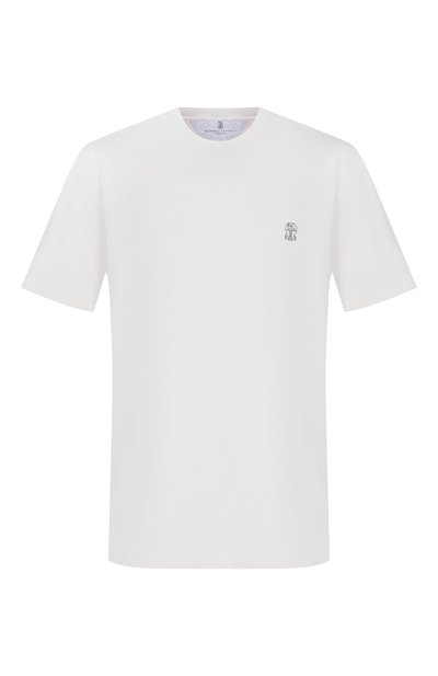 Мужская хлопковая футболка BRUNELLO CUCINELLI, арт. M0B138440W