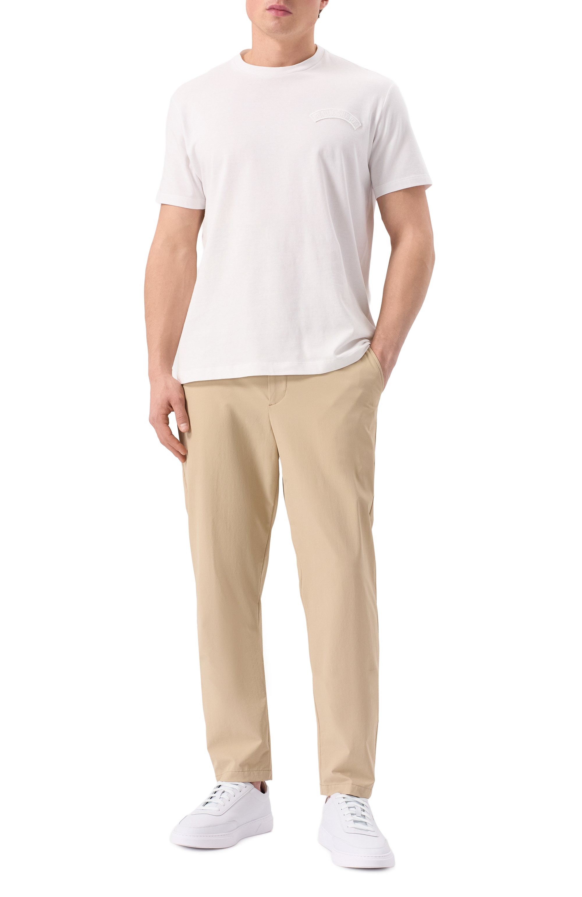 Хлопковая футболка PAUL&SHARK, арт. 25411064, фото 2