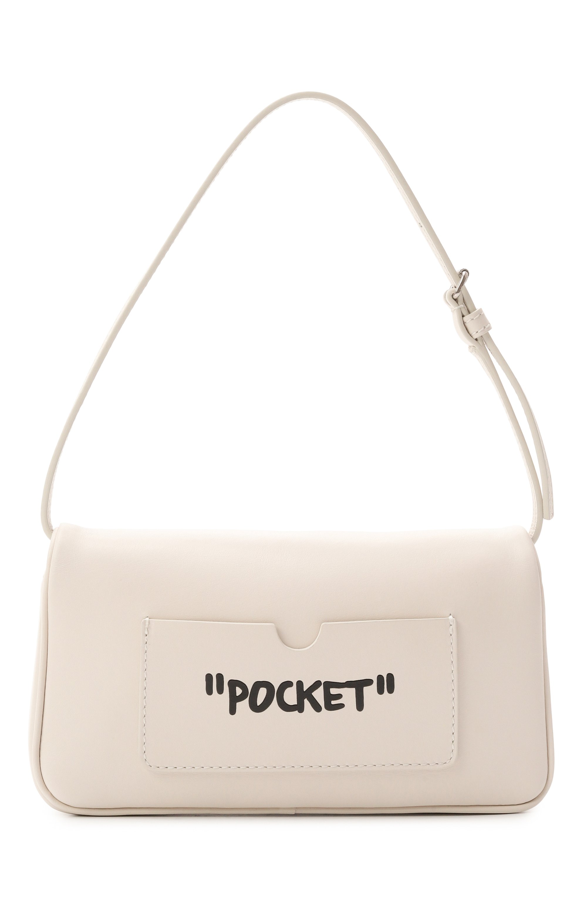 Сумка jitney 0.7 quote OFF-WHITE, арт. 0WNN18BC99LEA0010410, фото 6