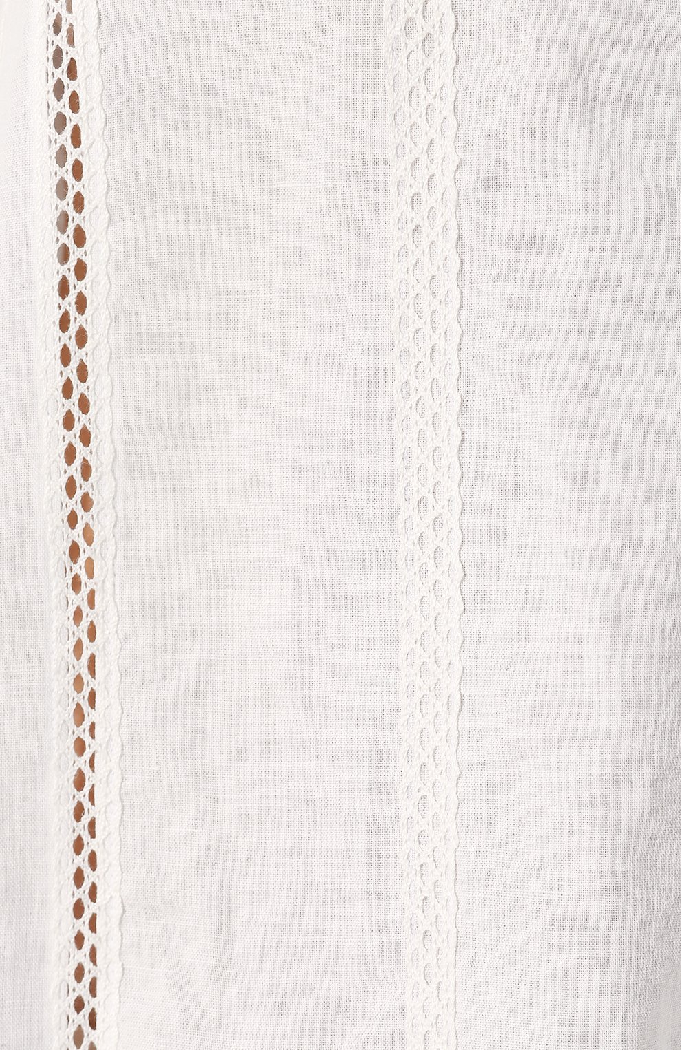 Платье из смеси хлопка и льна A MERE CO белого цвета по цене 34450 руб., арт. AMC/R19025, фото 5 Платье из смеси хлопка и льна A MERE CO, арт. AMC/R19025, фото 5