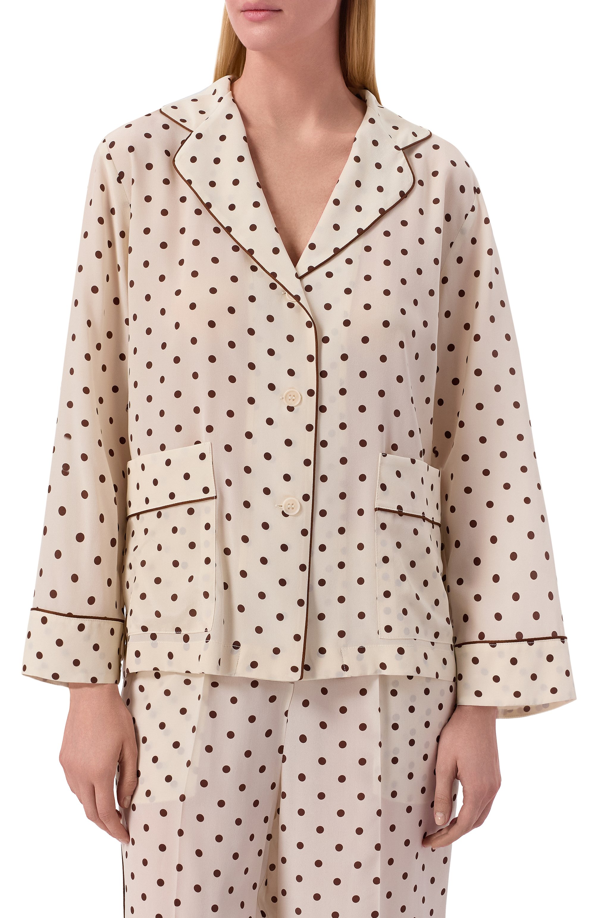 Шелковая рубашка P.A.R.O.S.H., арт. D381297Z/SBILL0, фото 3