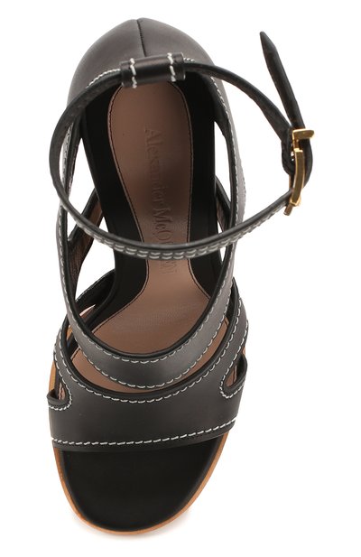 Кожаные босоножки ALEXANDER MCQUEEN, арт. 621839/WHXZ7, фото 5