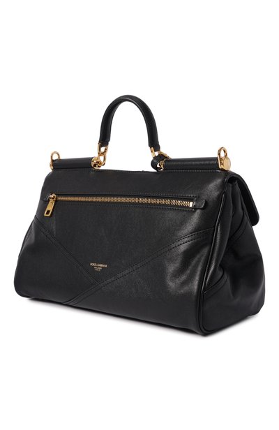 Сумка my sicily DOLCE & GABBANA черного цвета по цене 478000 руб., арт. BB7782/BZ964, фото 4 Сумка my sicily DOLCE & GABBANA, арт. BB7782/BZ964, фото 4