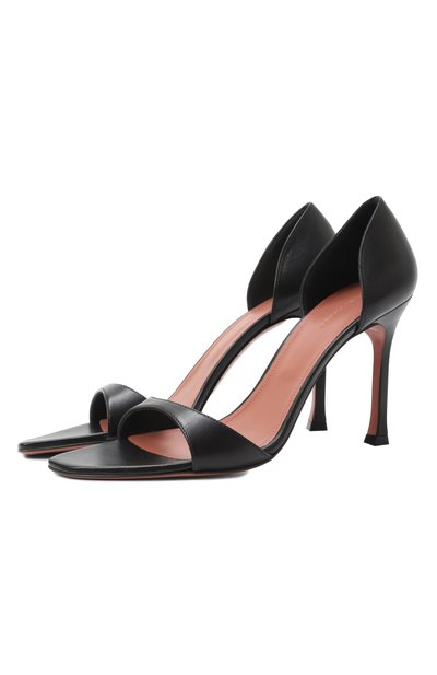 Женские кожаные туфли agnese 95 AMINA MUADDI, арт. AGNESE SANDAL/NAPPA