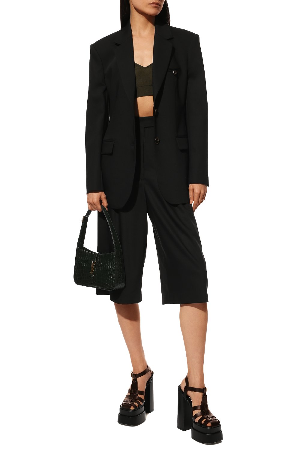 Шорты PERVERT черного цвета по цене 33000 руб., арт. PE22/SHO01/60-39/S, фото 2 Шорты PERVERT, арт. PE22/SHO01/60-39/S, фото 2