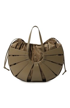 Женский сумка shell large BOTTEGA VENETA серого цвета, арт. 651578/VMAUH | Фото 1 (Сумки-технические: Сумки-шопперы; Материал: Натуральная кожа; Региональные ограничения белый список (Axapta Mercury): RU; Материал сплава: Проставлено; Нос: Не проставлено; Драгоценные камни: Проставлено; Размер: large)