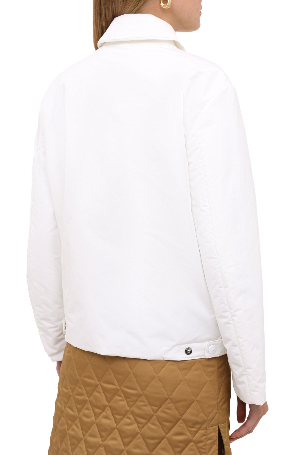 Куртка BURBERRY белого цвета по цене 119000 руб., арт. 8030855, фото 4 Куртка BURBERRY, арт. 8030855, фото 4